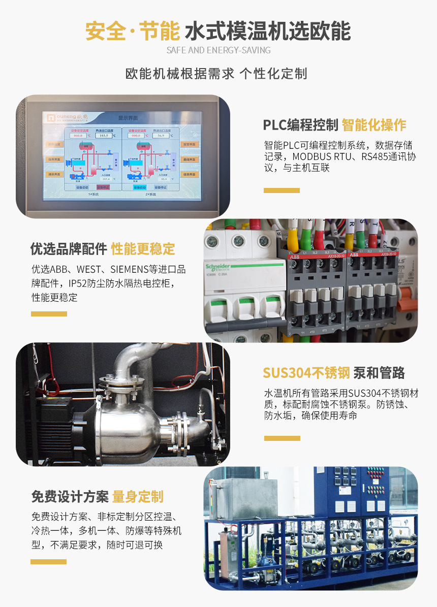 水式模溫機(jī)產(chǎn)品特點(diǎn)